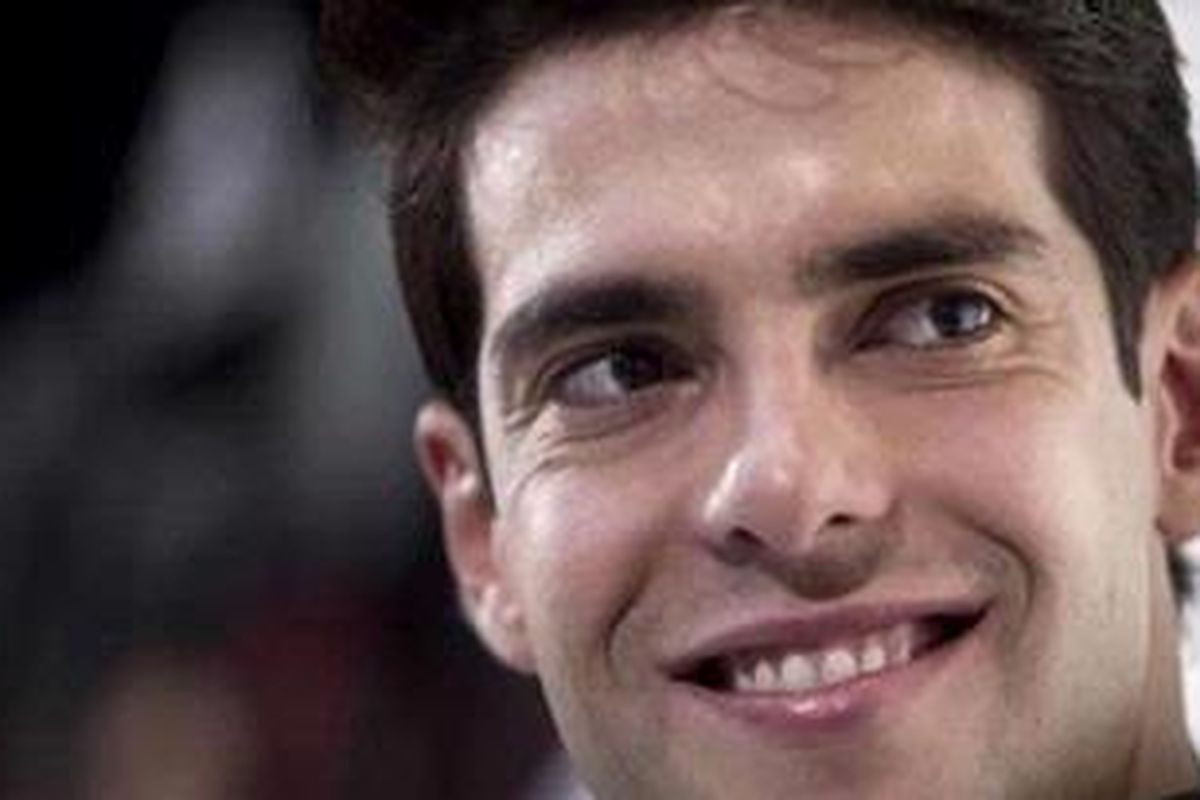Gelandang Real Madrid, Ricardo Kaka.