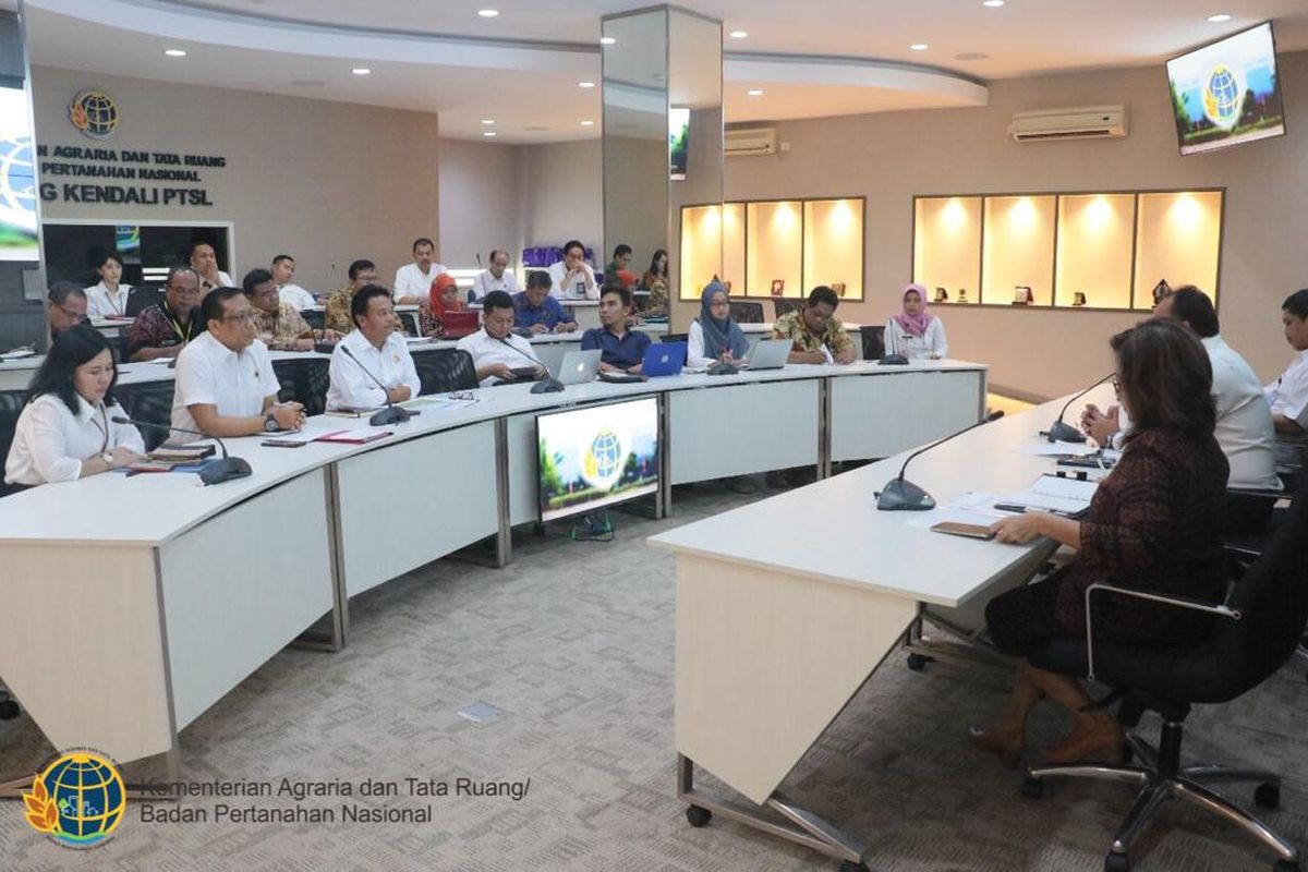 Rapat Koordinasi Tim PPKA KSP dan Kementerian ATR/BPN 