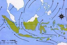 Dampak terjadinya Angin Muson Timur