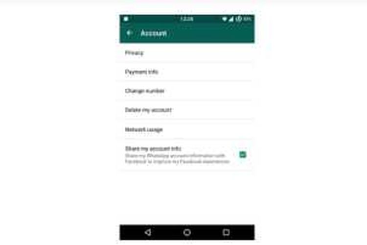 WhatsApp Beta punya pengaturan tersembunyi yang izinkan Facebook miliki informasi akun pengguna.