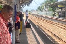 Penumpang KRL Teriak "Merdeka!" Usai Lagu "Indonesia Raya" Diputar di Stasiun Sudimara