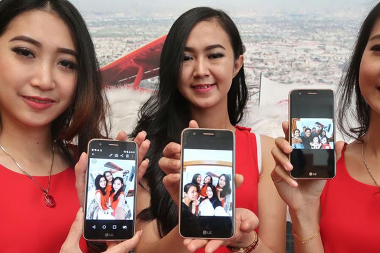 LG K10 dirilis resmi di Jakarta, Rabu (29/3/2017)