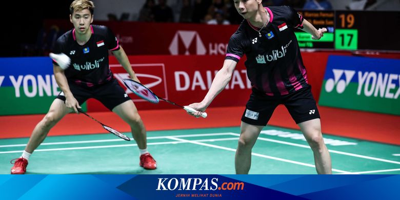 Ganda Putri Jepang Tersipu Malu Saat Hendak Berfoto dengan Marcus/Kevin