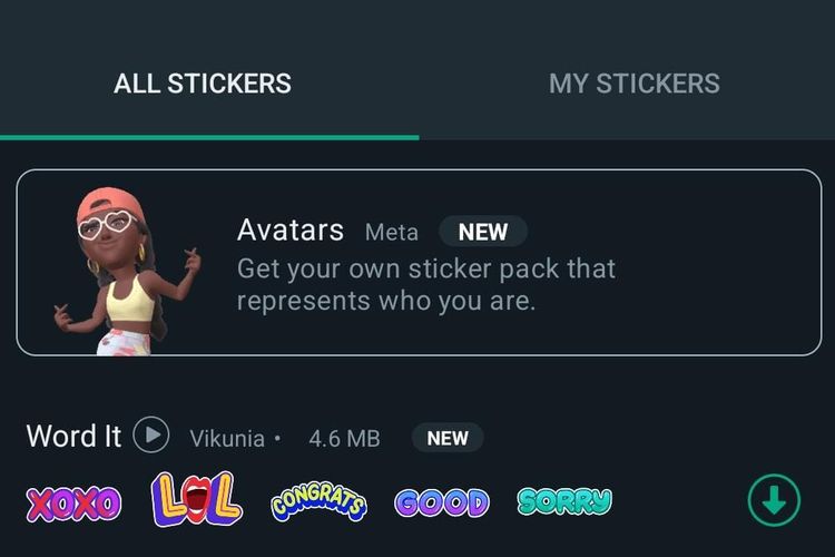 WhatsApp mulai menguji coba fitur Avatar di WA versi beta. Pengguna di Indonesia juga sudah bisa mencoba. 