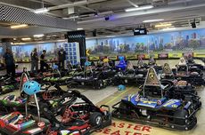 Pengalaman Main Gokart di Dalam Mal Pluit Village, Menegangkan