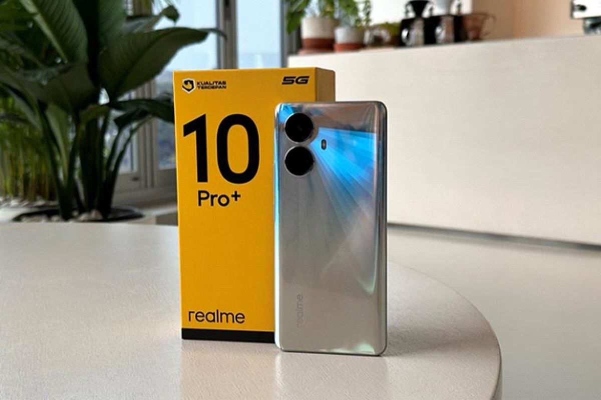 Smartphone realme 10 Pro+ 5G. 