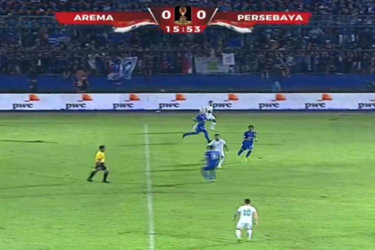 Final Piala Presiden 2019 Babak I Arema Vs Persebaya Skor