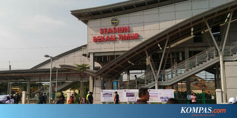 Menjajal Krl Dan Menengok Stasiun Baru Di Bekasi Timur