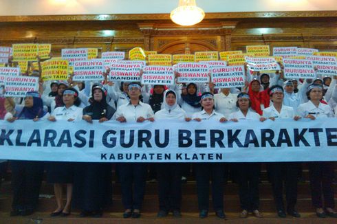 Pertama di Indonesia, Guru di Klaten Deklarasikan 