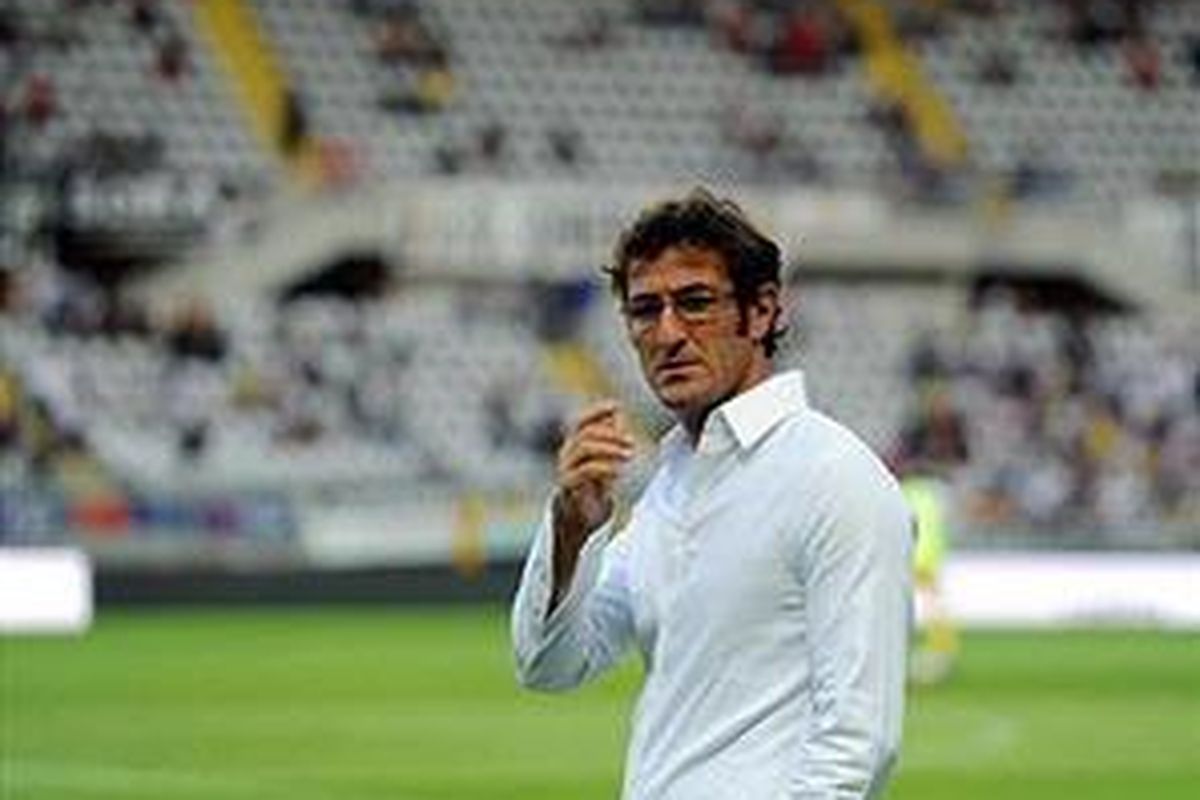 Pelatih Juventus, Ciro Ferrara.