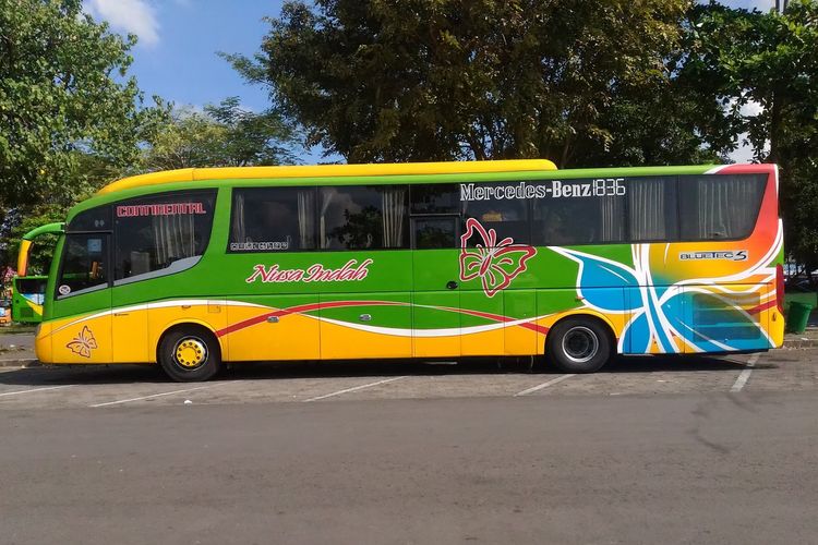 Bus AKAP PO Nusa Indah