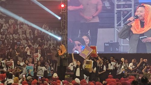 Yenny Wahid Singgung Kesetaraan Anak Presiden di Mata Hukum Saat Kampanye Ganjar-Mahfud