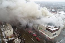 Korban Tewas Kebakaran Mal di Rusia Capai 64 Orang