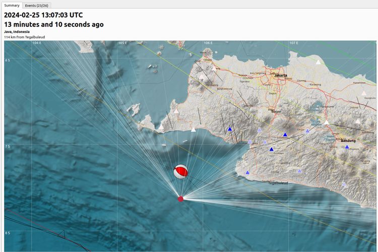 Badan Geologi Ungkap Alasan Gempa M 5,7 di Banten Terasa Kuat