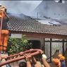 Rumah di Grogol Terbakar, 10 Unit Mobil Damkar Dikerahkan untuk Padamkan Api
