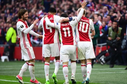Hasil Liga Europa, Kemenangan Telak Ajax Setara Era De Boer Bersaudara