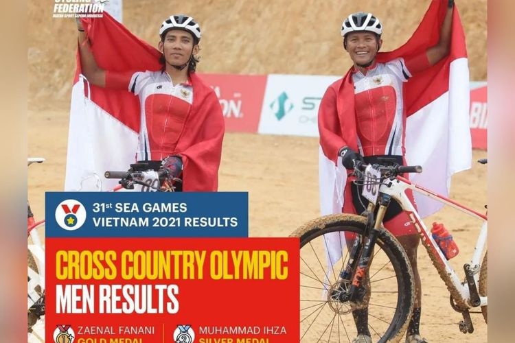 Duo Lumajang Zaenal Fanani dan Ihza Muhammad raih emas dan perak di ajang sea games 2021 Vietnam