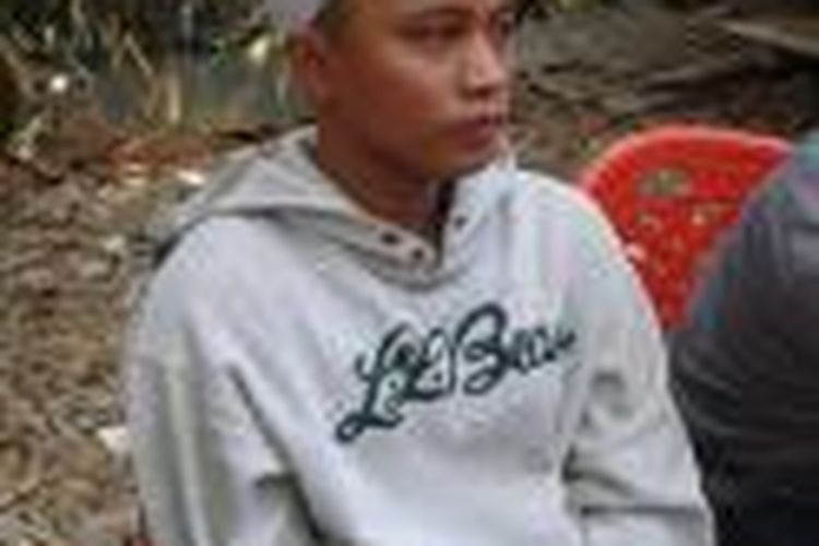 Muhammad Arsyad (24), pria yang ditangkap karena menghina Presiden Jokowi.