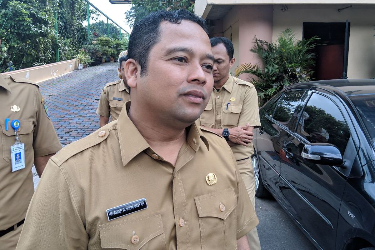 Wali Kota Tangerang Arief Wismansyah saat ditemui di Kantor Dinas Kesehatan Kota Tangerang, Selasa (3/3/2020)