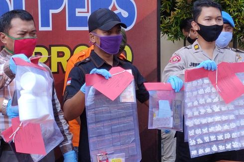 Edarkan 5800 Pil Yarindo, Tukang Cat Ditangkap Polisi