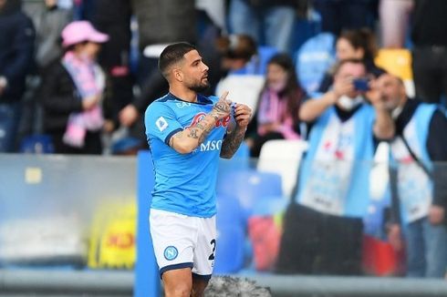 Babak Pertama Napoli Vs Roma 1-0, Gol Penalti Insigne Jadi Pembeda