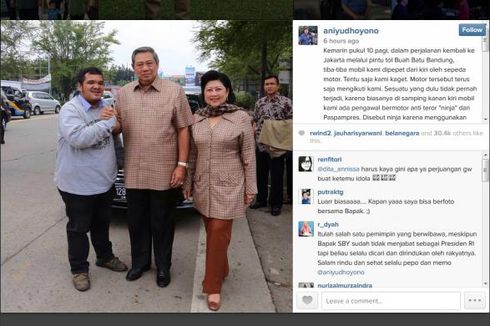 Kisah SBY Dikejar dan Dipepet Pengendara Motor di Bandung