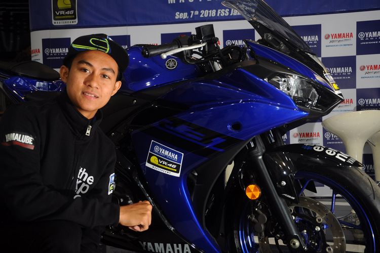Pebalap muda binaan Yamaha Racing Indonesia, Faerozi Thoreqotullah (15) yang terpilih untuk mengikuti program pelatihan Yamaha VR46 Master Camp batch ke-6 yang dijadwalkan berlangsung di Motor Ranch VR46 Tavullia, Italia pada 11-16 September 2018. 