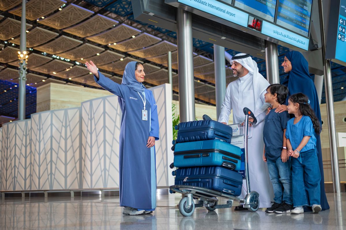 Ilustrasi layanan di Bandara King Abdulaziz, Jeddah.