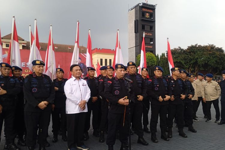 Kepala Kepolisian Negara Republik Indonesia (Kapolri) Jenderal Listyo Sigit Prabowo di Mako Brimob Polri, Depok, Jawa Barat, Jumat (10/6/2022).