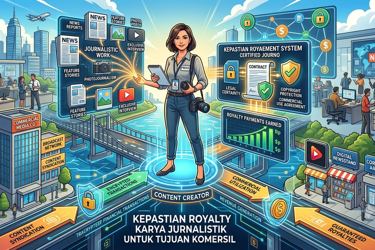 Soal Skema Hibrid Hak Cipta Karya Jurnalistik, Menkum: Yang Paling Penting Ada Royalti