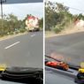 Viral, Video Truk Tangki Pertamina Angkut 16 Kiloliter Solar Terperosok ke Parit hingga Terguling