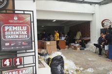 Sortir-Lipat Surat Suara Pemilu 2024 di KPU Jakarta Utara Capai 90 Persen