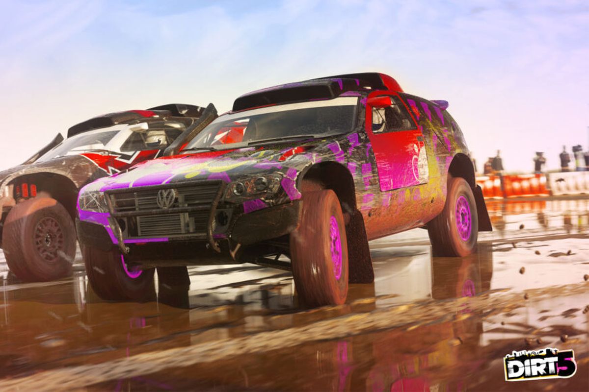 Ilustrasi game Dirt 5.