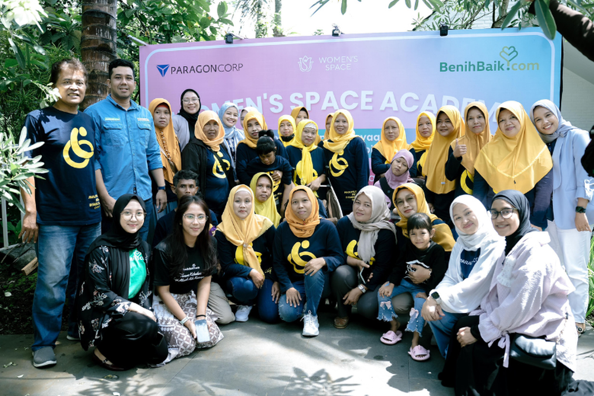 ParagonCorp dan Benih Baik berkolaborasi dengan menghadirkan Women's Space Academy di White House de Noyas, Banyumas, Jawa Tengah, pada Senin (9/12/2024) hingga Rabu (11/12/2024).