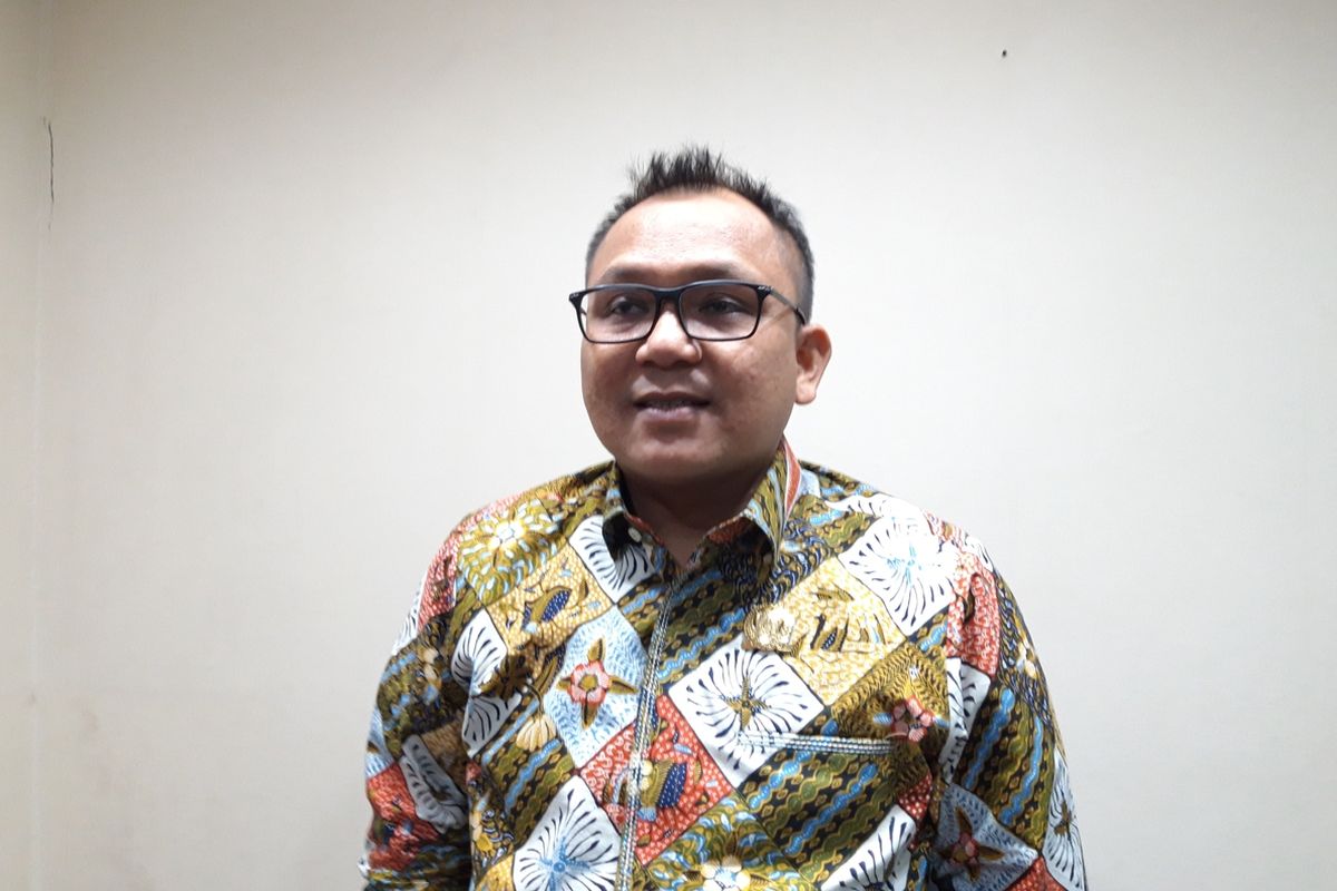 Ketua Fraksi Partai Golkar DPRD DKI Jakarta Basri Baco di Gedung DPRD DKI Jakarta, Jalan Kebon Sirih, Jakarta Pusat, Selasa (3/9/2019).