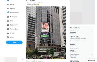 Billboard Serial Black Knight tuai apresiasi warganet.