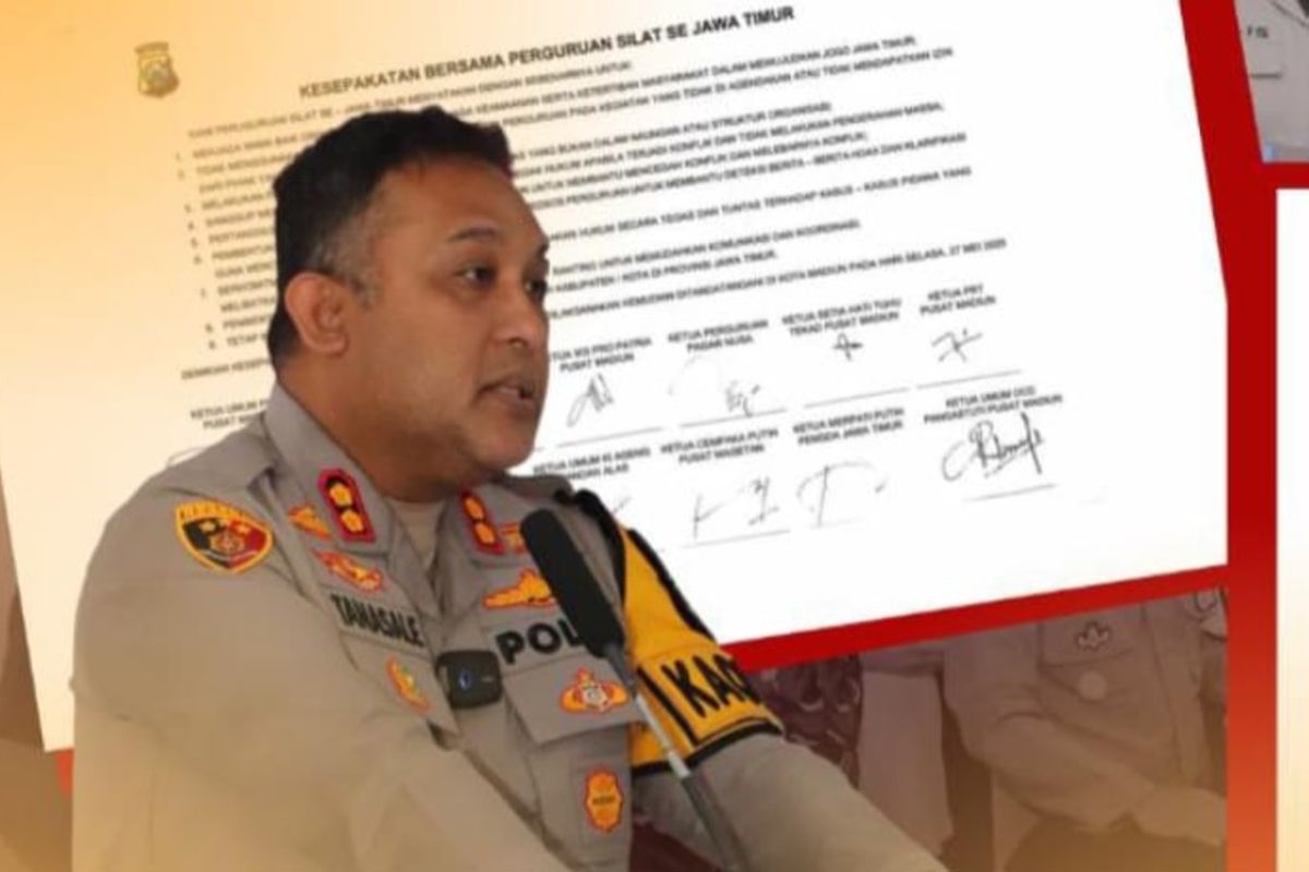 AKBP William Cornelis Tanasale, saat menjabat Kapolres Tuban.