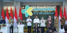 ADHI Bersama Presiden Resmikan RS Terbesar di Makassar untuk Layani Wilayah Timur Indonesia 