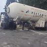 Truk Tangki Elpiji Terguling di Sidoarjo, Pertamina: Hindari Motor Balap Liar