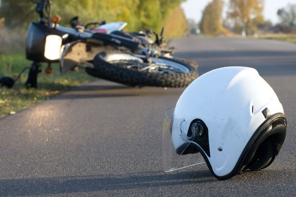 Ilustrasi kecelakaan lalu lintas. 