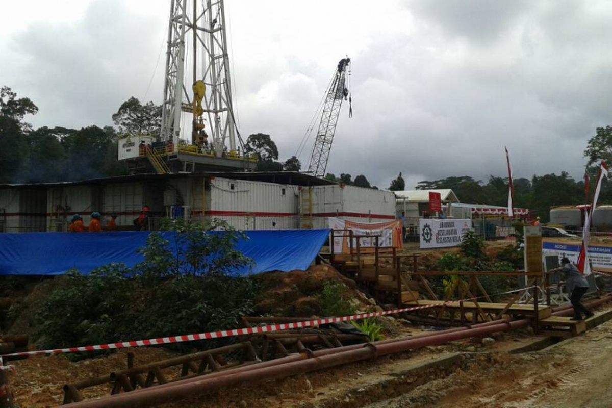 Lokasi sumur pengeboran PLTP Tulehu di Ambon. Dalam proyek ini PLN memaksimalkan penggunaan Pembangkit Energi Baru dan Terbarukan (EBT) sebagai bagian dari pembangunan program 35.000 MW. 