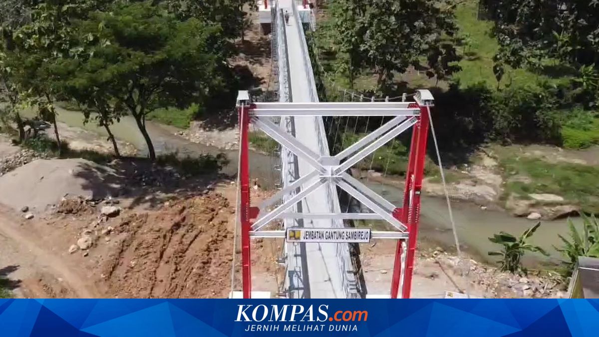 Proyek 5.000 Jembatan Dikebut, Teddy: Biar Anak-anak Tidak Nyebrang Sungai Lagi
