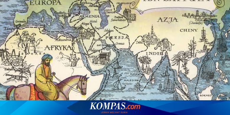 Kisah Ibnu Battutah Penjelajah Muslim Yang Pernah Berkunjung Ke Samudra Pasai Halaman All Kompas Com