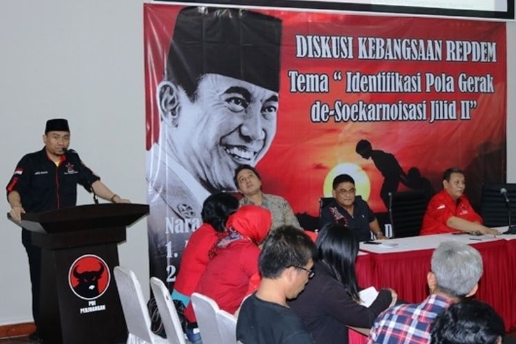  Sebab, benih-benih gerakan saat ini yang mirip dengan de-Soekarnoisasi pada 1965-1966, sudah teridentifikasi sertabterpetakan mirip yang dilakukan pada tahun 2016-2017.