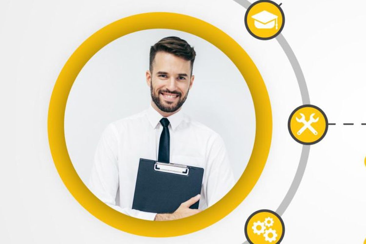 Contoh CV lamaran kerja yang baik dan benar dengan desain unik dan menarik.