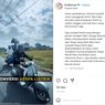 Menteri Perhubungan Jajal Vespa Konversi Listrik di Bali
