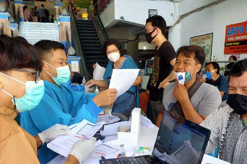 1.200 Pedagang Pasar Pagi Kota Tegal Jadi Target Vaksinasi Covid-19