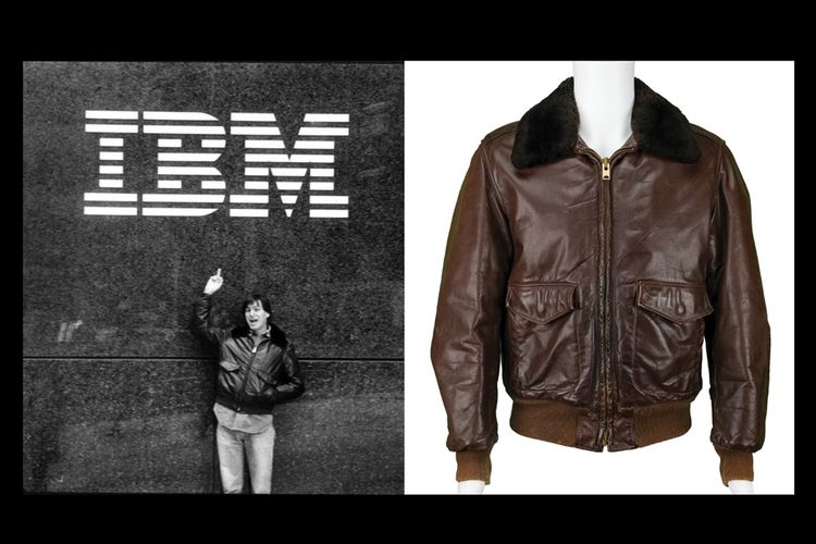 Jaket bomber Steve Jobs dilelang di RR Auction