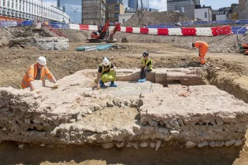 Makam Megah Langka Peninggalan Romawi Ditemukan di Bawah London