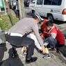 Tabrakan dengan Emak-emak Bermotor yang Mau Menyeberang, Pelajar Ini Terluka